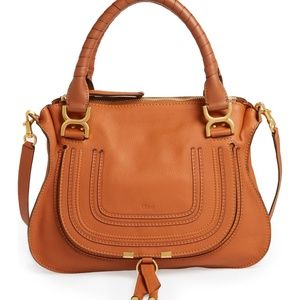 CHLOÉ Medium Marcie' Leather Satchel/Crossbody Bag